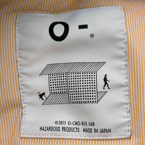 オーレイチョウルイ 0-CHO-RUI ベルト付き 2タックチノパンツ メンズ